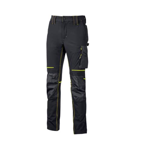Pantalone da lavoro U-Power ATOM Black Carbon - taglia 2XL