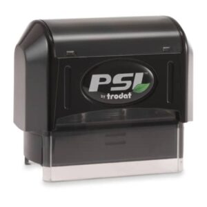 Timbro di testo preinchiostrato Trodat PSI 1854 Z style preassemblato 16x52 mm