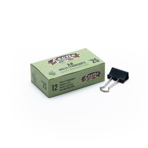 Molle fermacarte nere Leone Dell'Era 25 mm -