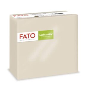 2-ply napkins Fato Fiberpack Natural 38x38 cm - Havana