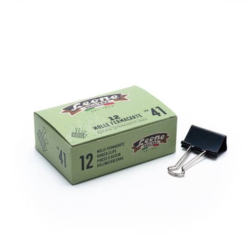 Molle fermacarte nere Leone Dell'Era 41 mm -