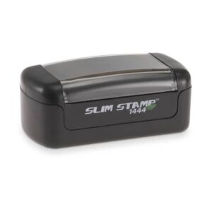 Timbro di testo preinchiostrato Trodat tascabile - Slim Stamp 1444 compatibile
