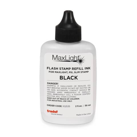 Inchiostro per timbri Trodat MaxLight REFILL 59 ml - nero -