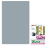 Tissue paper 50x76 cm - 24 sheets envelope - 20 gsm Deco silver