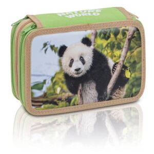 Astuccio 3 zip nature word - 12 pastelli + 18 pennarelli CoLibrì assortiti