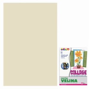 Tissue paper 50x76 cm - 24 sheets envelope - 20 gsm Deco ivory
