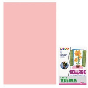 Tissue paper 50x76 cm - 24 sheets envelope - 20 gsm Deco pink