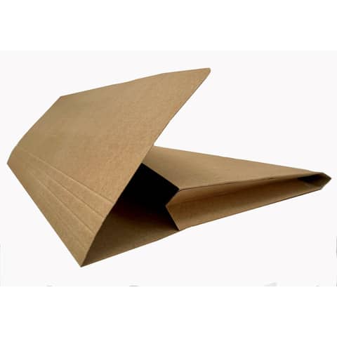 EC - Cartelline a busta Euro-Cart in Kraft - 25x34 cm - avana