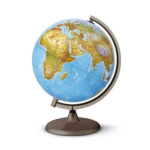 Globo geografico con luce CWR diametro 30 cm