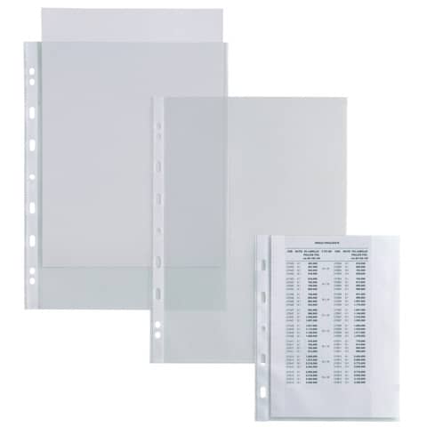 Buste in PP buccia Sei Rota Atla 150 - trasparente 21x29,7 cm - confezione 50