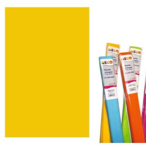 Crepe Paper Roll - 50x250 cm - 40 gsm Deco gold