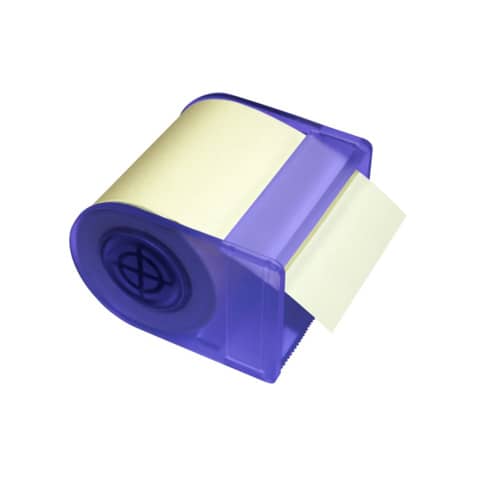 Dispenser including Global notes adhesive roll - 60 mm x 10 m yellow/blue
