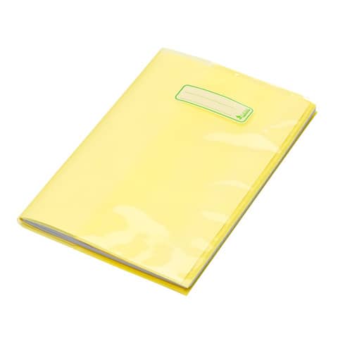 Copriquaderno con etichetta - coprimaxi A4 in Eco-Polietilene - 140 ?m CoLibrì