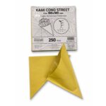 Cono Street in carta paglia Pigna Envelopes Kami 80gr + 9gr PE - 18x18 cm
