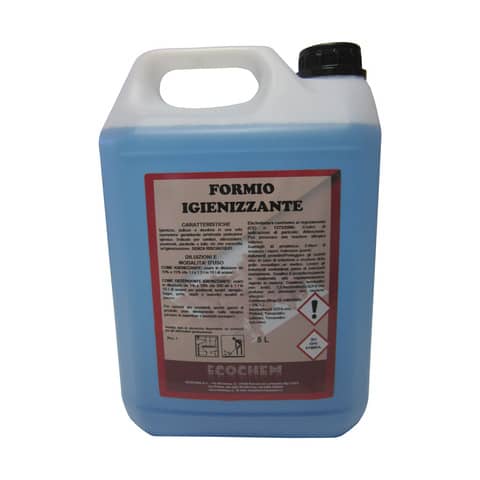 Detergente igienizzante al formio Ecochem 5 lt