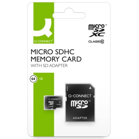 Scheda di memoria Q-Connect - Micro SDHC 64 GB