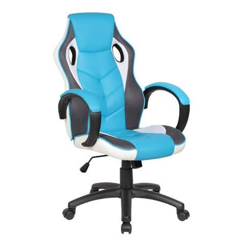 Poltrona gaming per adulti Serena Group Las Vegas L61 x P66 x H106/116 cm -