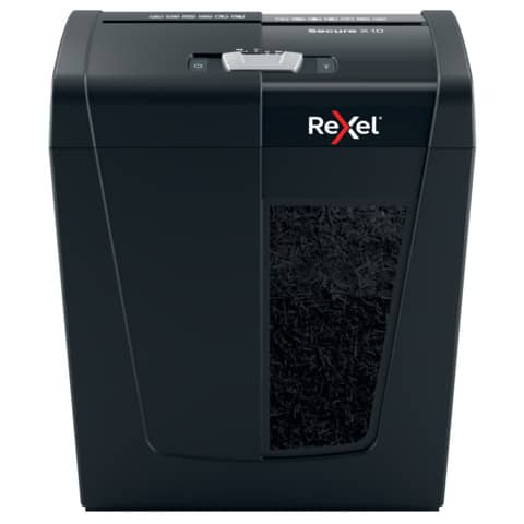 Distruggidocumenti uso personale Rexel Secure X10 - P-4 - 18 L - taglio a