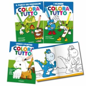 Album da colorare Blasetti - finitura punto metallico - fantasie assortite