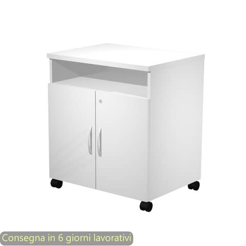 Mobile di servizio su ruote Artexport Bridge/Flex 68x52x77 cm bianco