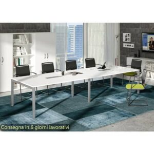 Modulo aggiuntivo per tavolo riunione Artexport  Bridge 160x120x72,5 cm gambe