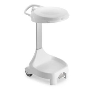 TTS Smile W-1070 - 60+60 Lt with lid - white