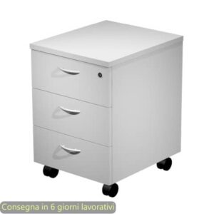 Cassettiera a tre cassetti smontata Artexport Presto 43x52x59,5 cm - grigio