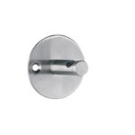 Appendiabiti singolo da muro in metallo - diametro 5,2 cm - cilindro Alco