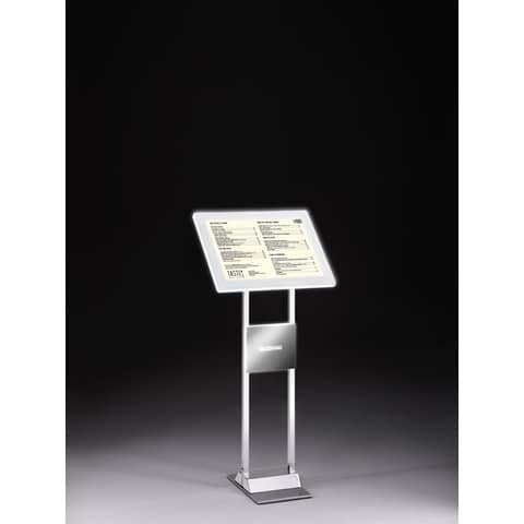 Leggio da interno con cornice a LED A3 Tecnostyl LEDMAG