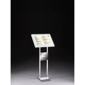 Tecnostyl LEDMAG A4 LED-framed indoor lectern