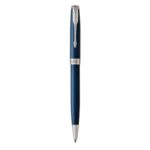 Penna a sfera Parker Sonnet punta M inchiostro nero Subtle Blue CT