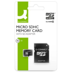 Q-Connect Micro SDHC Memory Card 16 GB