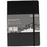 Donau notebooks 95 ff squared A5 black