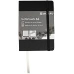 Taccuini Donau 95 ff quadretti A6 nero