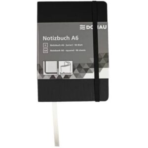 Donau notebooks 95 ff squared A6 black