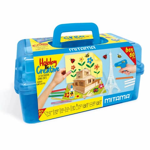 Cassetta Mitama Hobby & Creative porta accessori per fai da te -