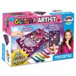 Glitter Artist Cat Mitama - A4 Adhesive Frame + 8 Glitter Powders +