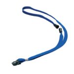 Lanyard for DURABLE badge holder blue fabric 10mm x