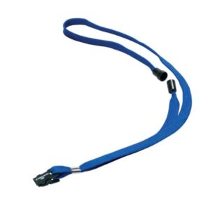 Lanyard for DURABLE badge holder blue fabric 10mm x
