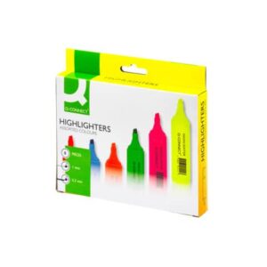 Q-Connect Highlighters 1.5-2 mm assorted