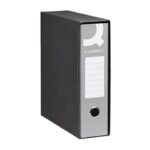 Registratore protocollo con custodia Q-Connect dorso 8 cm - 28,5x34,3 cm -