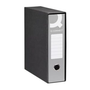 Registratore protocollo con custodia Q-Connect dorso 8 cm - 28,5x34,3 cm -