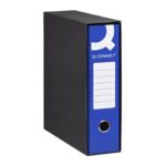 Registratore protocollo con custodia Q-Connect dorso 8 cm - 28,5x34,3 cm -