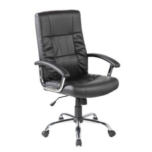 Poltrona direzionale con braccioli Serena Group Baltimora rivestimento PU -