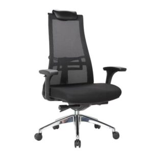 Poltrona direzionale con braccioli Serena Group Milwaukee rivestimento