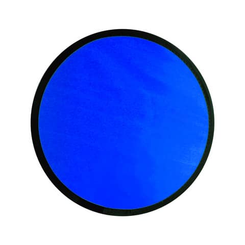 frisbee pieghevole in poliestere con pouch colorata coordinata - ø 25 cm -