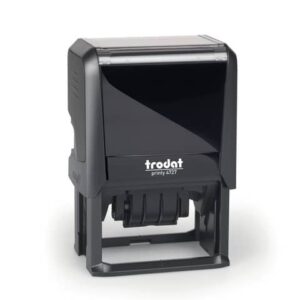 Printy 4727 - Datario con testo PERSONALIZZATO fino a 3+3 righe dimens.
