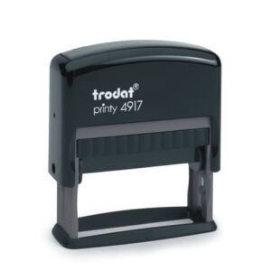 Printy 4917 - Timbro di testo PERSONALIZZATO fino a 3 righe dimensione