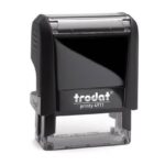 Printy 4911 - Timbro di testo PERSONALIZZATO fino a 4 righe dimensione