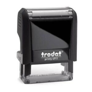 Printy 4911 - Timbro di testo PERSONALIZZATO fino a 4 righe dimensione